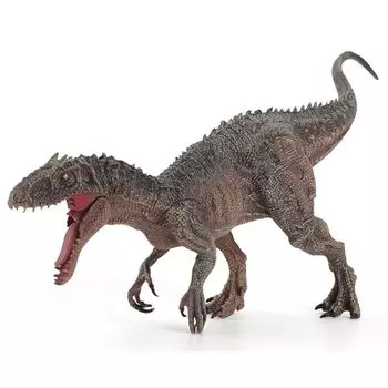 SanDoll фигурка динозавра настоящая модель юрского периода 20 см класс рептилий сила плотоядные детские игрушки настоящее представление (Индоминус рекс детеныш)