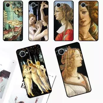 Сандро Боттичелли Ренессанс искусство для Realme 12 Pro Plus 9 10 11 GT5 Pro GT Neo5 C21Y C25s C30 C31 C33 C35 C51 C53 C55 чехол Realme 8Pro