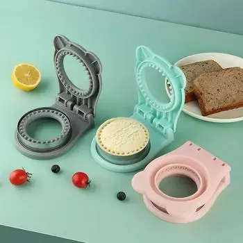 Sandwich Bread Mold Cute Bear Shape Toast Bread Making Mold Children Interesting Food Kitchen Accessories Baking Pastry Tools