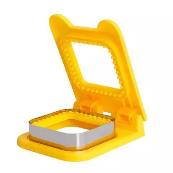 Sandwich Cutter And Sealer Pocket Sandwiches Maker Stainless Steel Blades Sandwich Cutting Tools for Kids A