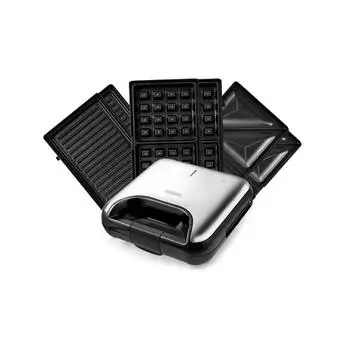 Сэндвичница 3 в 1 с антипригарными пластинами Mister K от Kitchencook — восстановленная