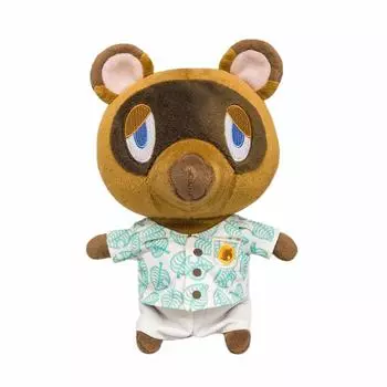 Sanei Boeki Animal Crossing ALL STAR COLLECTION Танукичи Мягкая игрушка DPA02 (S) Ш11Г17В19.5см
