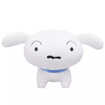 Sanei Boeki Crayon Shiro Standing W20 x D27 x H21cm Plush Toy SN42 Shin-chan Four-Legged Ver. (M) белый