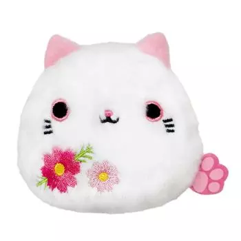 Sanei Boeki Dango Friends Flower Cat Dango Cosmos x D6 x H7cm мягкая игрушка NDH07 W7.5