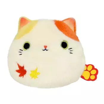 Sanei Boeki Dango Friends Flower Cat Dango Maple x D6 x H7cm мягкая игрушка NDH08 W7.5