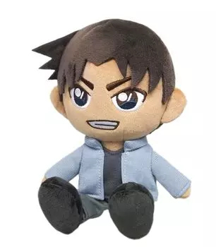 Sanei Boeki Detective Conan Fluffy Friends Heiji Hattori W11 x D8 x H16cm Plush FCN03 (S)