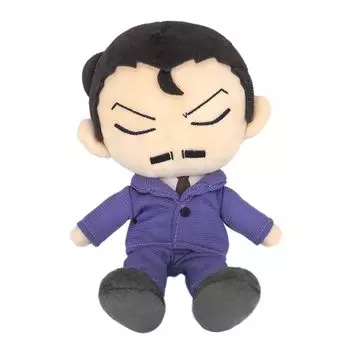 Sanei Boeki Detective Conan Fluffy Friends Sleeping Kogoro (S) W11 x D8 x H20cm Stuffed Toy FCN06