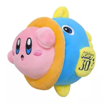 Sanei Boeki Kirby of the Stars 30th With Friends xx мягкая игрушка Ш10,5 Д16,5 В15,5 см