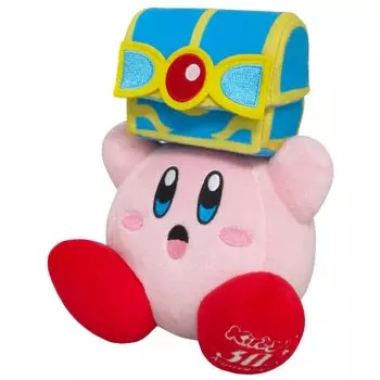 Sanei Boeki Kirby of the Stars 30th Treasure Battle xx мягкая игрушка Ш13,5 Д12,5 В16,5 см