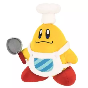Sanei Boeki Kirby of the Stars ALL STAR COLLECTION Chef Kawasaki W15 x x H20cm Plush Toy KP06 (S) D10.5