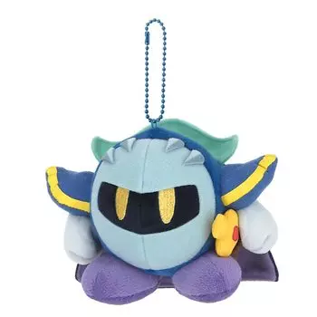 Sanei Boeki Kirby of the Stars ALL STAR COLLECTION Meta Knight W13 x D7 x H8cm Stuffed Mascot KPM07 (Mascot)