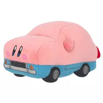 Sanei Boeki Kirby of the Stars ALL STAR COLLECTION Kirby Kurumahobari Plush Toy KP55 (S) W14.5D21H11cm