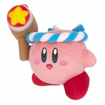 Sanei Boeki Kirby of the Stars ALL STAR COLLECTION Hammer Ruby W17 x x H15cm Plush KP62 (S) D11.5