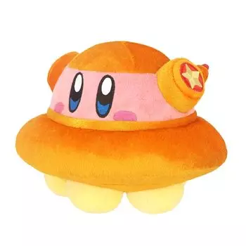 Sanei Boeki Kirby of the Stars ALL STAR COLLECTION Мягкая игрушка Kirby KP77 UFO. (S) Ш16Г14В12см
