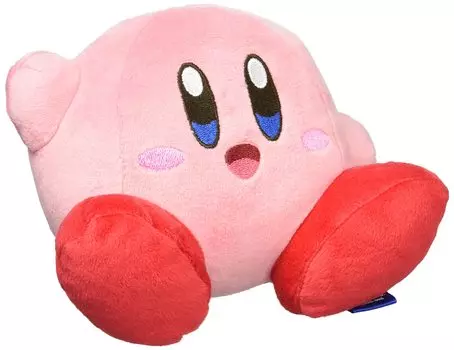 Sanei Boeki Kirby of the Stars ALL STAR COLLECTION Kirby Sitting W13 x D10 x H10cm Plush Toy KP16 (S)