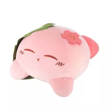 Sanei Boeki Kirby of the Stars Пушистая японская коллекция Мягкая игрушка Кирби Сакурамочи (S) Мягкая игрушка Ш12 x Г15 x В9 см KFW02