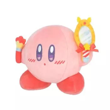 Sanei Boeki Kirby of the Stars Kirby Happy Morning Plush Makeup Pretend (Kirby) W14 x D9 x H11cm Stuffed Toy KHM-01