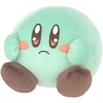 Sanei Boeki Kirby of the Stars Kirby s Gourmet Festival Mini Plush Chocolate Mint W10.5 x D11 x H11cm KGF-05