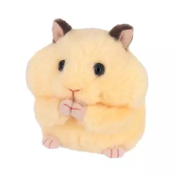 Sanei Boeki Mogomogo Hamusuta ~ King Bear W6 x D7 x H7.5cm Stuffed Toy MGH04