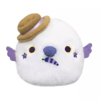 Sanei Boeki Original Plush Tori Dango Local Dango Lavender Shimaenaga (Хоккайдо) Мягкая игрушка Ш9 x Г8 x В7см