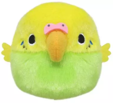 Sanei Boeki Original Plush Toy Dango Budgie Green W9 x D8 x H7cm Animal