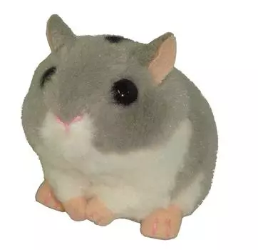 Sanei Boeki Original Stuffed Toy Bulbul Hamster Djungarian Hamster Blue Sapphire x x Animal W6.5 D9.5 H7.5cm