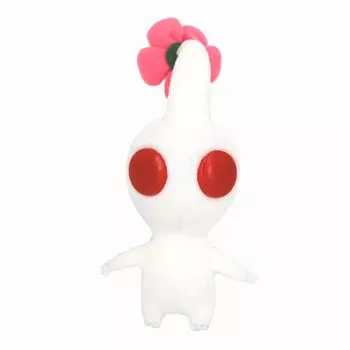 Sanei Boeki Pikmin ALL STAR COLLECTION плюшевая игрушка белый пикмин Ш7 xx PK09 Д6.5 В13.5см