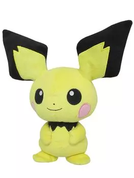 Sanei Boeki Pokemon ALL STAR COLLECTION Пичу мягкая игрушка Покемон PP25 (S) Ш19Г9В21см