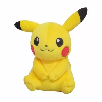 Sanei Boeki Pokemon ALL STAR COLLECTION Пикачу Ш17 x Г12 x В19 см Мягкая игрушка Покемон PP165 (женская форма) (S)
