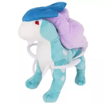 Sanei Boeki Pokemon ALL STAR COLLECTION Suicune Stuffed Toy Pokemon PP64 (S) W11D26H23.5cm
