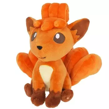 Sanei Boeki Pokemon ALL STAR COLLECTION Vulpix Stuffed Toy Pokemon PP22 (S) W19D15H17.5cm