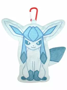 Sanei Boeki Pokemon Peta Fluffy Pouch Glaceon Ш22 x Г3,5 x В22 см Мягкие игрушки для животных Pokemon PZ40
