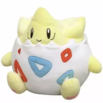 Sanei Boeki Pokemon Plush Miscellaneous Goods Series Mochi Fluffy Cushion Togepi Height PZ59 28.5cm