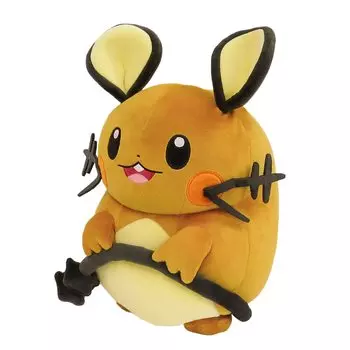 Sanei Boeki Pokemon Potehugu Подушка Dedenne x D22 x Мягкие игрушки Pokemon PZ62 W24.5 H36.5cm