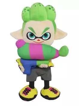 Sanei Boeki Splatoon 2 ALL STAR COLLECTION Boy Plush SP27 (S) W12.5D10.5H26cm