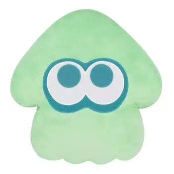Sanei Boeki Splatoon 3 ALL STAR COLLECTION Squid W33 x D11 x H34cm Cushion, (Light Blue),