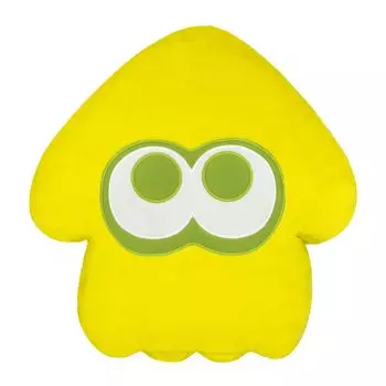 Sanei Boeki Splatoon 3 ALL STAR COLLECTION Cushion Squid Cushion (Yellow) W33D11H34cm