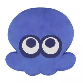 Sanei Boeki Splatoon 3 ALL STAR COLLECTION Cushion Octopus Cushion (Blue) W33D11H34cm