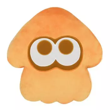 Sanei Boeki Splatoon 3 ALL STAR COLLECTION Cushion Squid Cushion (Orange) W33D11H34cm