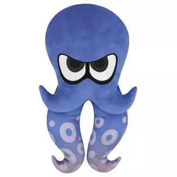 Sanei Boeki Splatoon 3 ALL STAR COLLECTION Octopus Blue Plush SP39 (M) W20D11H42cm