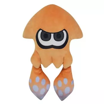 Sanei Boeki Splatoon 3 ALL STAR COLLECTION мягкая игрушка в виде апельсина-кальмара SP38 (M) Ш26Г11В40см