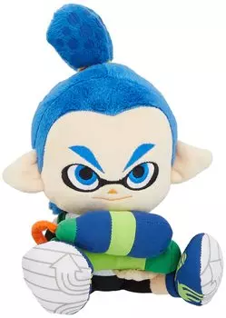 Sanei Boeki Splatoon ALL STAR COLLECTION Мальчик A Мягкая игрушка SP02 (S) Ш9.5Г9.5В22см