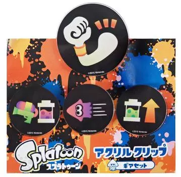 Sanei Boeki Splatoon Разные товары Серия Акриловый зажим Шестеренка Набор Высота SPZ05 12.5 см