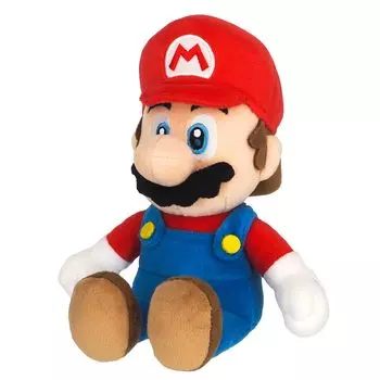 Sanei Boeki Super Mario ALL STAR COLLECTION Мягкая игрушка Марио AC01 (S) Ш11Г11В24см