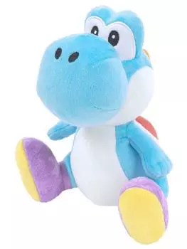 Sanei Boeki Super Mario ALL STAR COLLECTION Mizuiro Yoshi Plush AC47 (S) Ш13,5Г15,5В20см