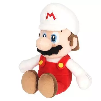 Sanei Boeki Super Mario ALL STAR COLLECTION Мягкая игрушка Fire Mario AC07 (S) Ш11Г11В24см