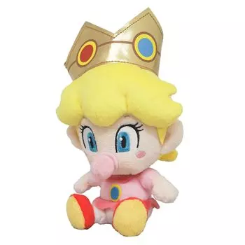 Sanei Boeki Super Mario ALL STAR COLLECTION Baby Peach W10 xx Plush AC54 (S) Д8.5 В17.5см