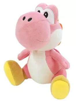 Sanei Boeki Super Mario ALL STAR COLLECTION Розовый Йоши xx H20см Мягкий AC46 (S) Ш13.5 Д15.5