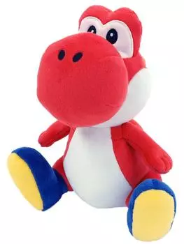 Sanei Boeki Super Mario ALL STAR COLLECTION Красный Йоши Мягкий AC43 (S) Ш13,5Г15,5В20см