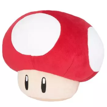 Sanei Boeki Super Mario ALL STAR COLLECTION Супер Гриб xx Мягкая игрушка AC60 (S) Ш18,5 Г16,5 В15,5 см